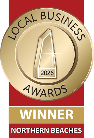 Northern Beaches Local Business Awards 2026 winner badge