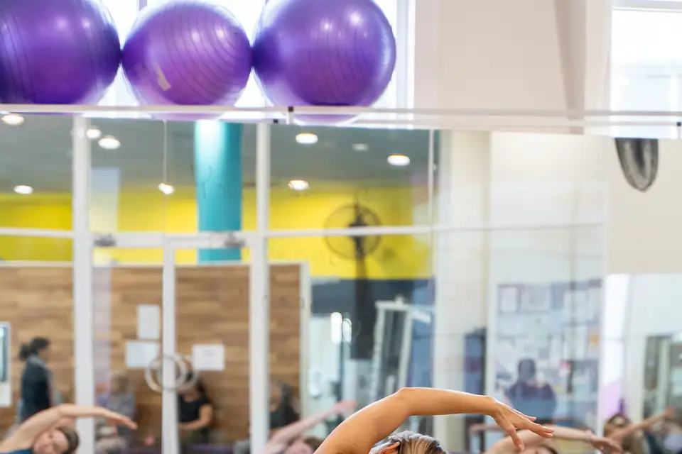A Yoga class at Body Shape Warringah Mall